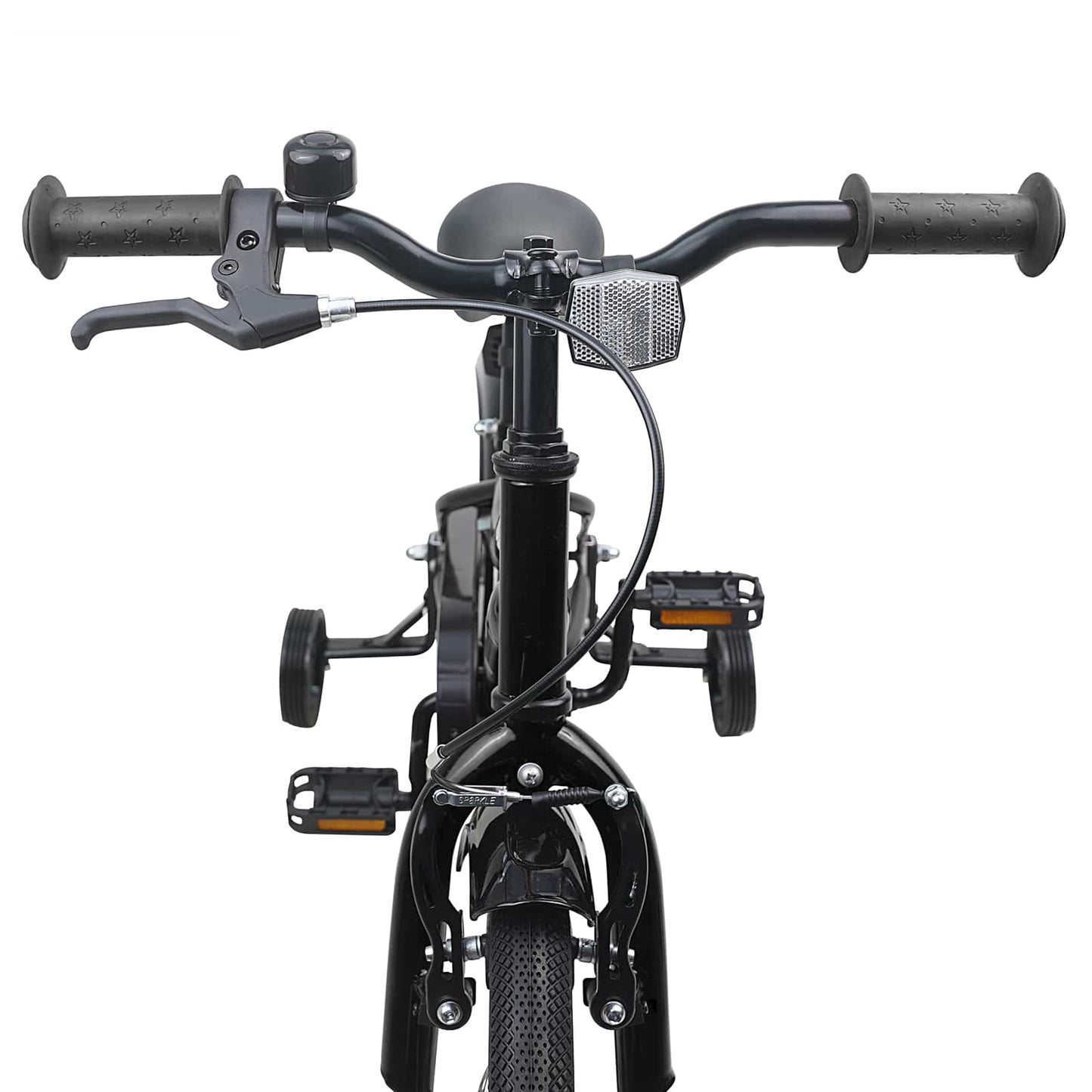 vidaXL Kids Bike 14 Inches for 3-5 Years Old Black