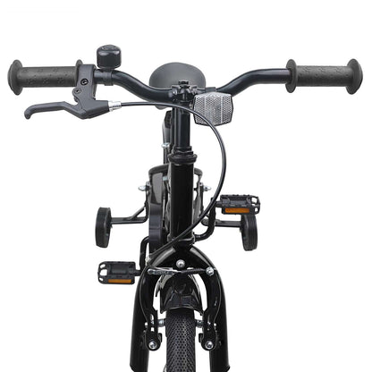 vidaXL Kids Bike 14 Inches for 3-5 Years Old Black