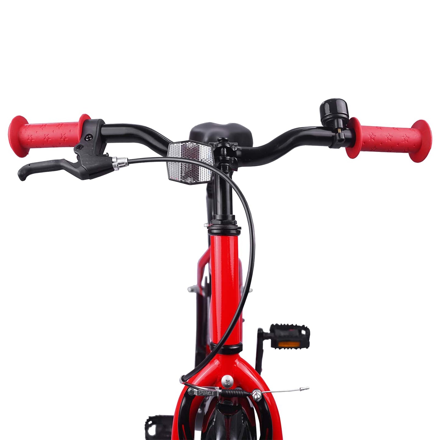 vidaXL Kids Bike 18 Inches for 5-7 Years Old Red