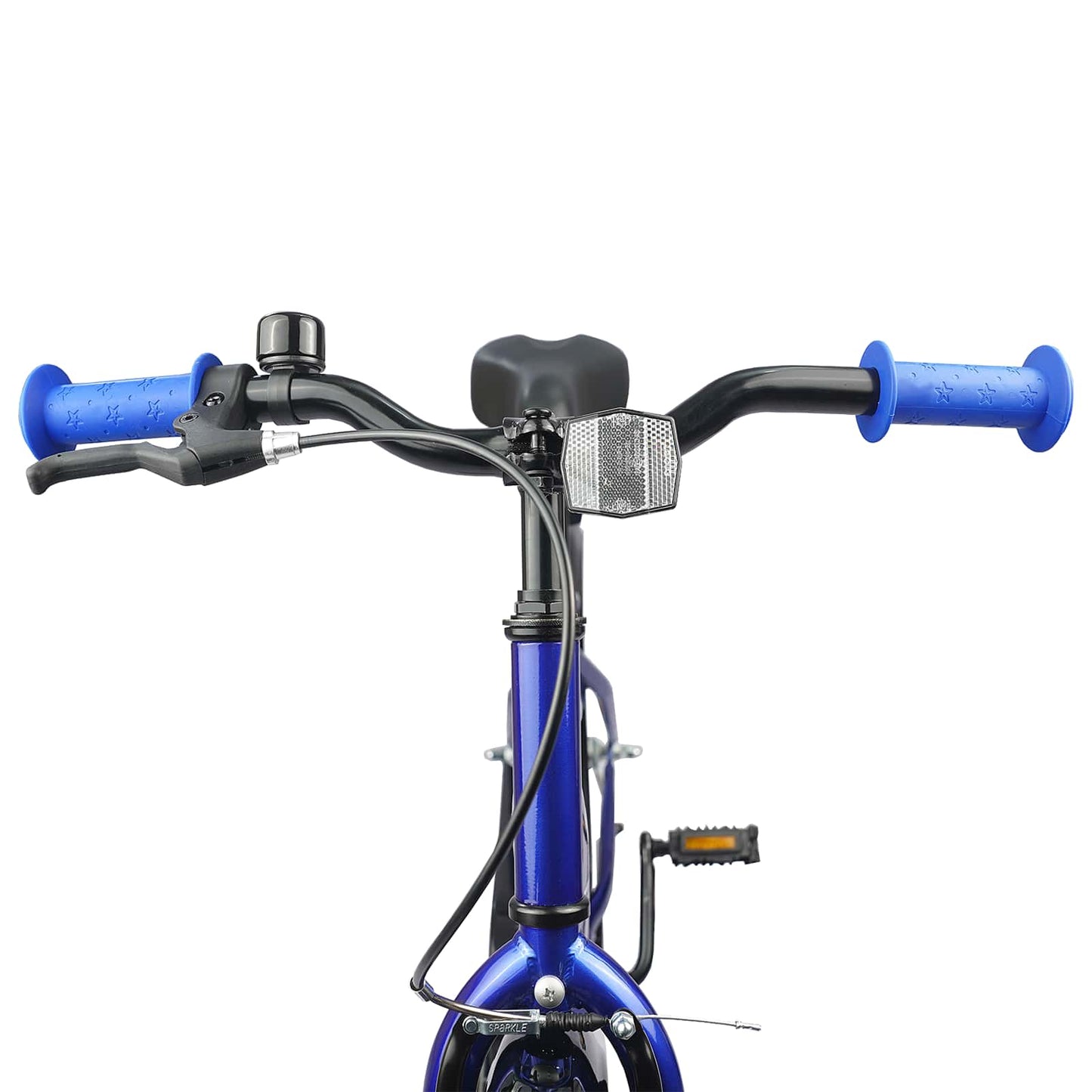 vidaXL Kids Bike 18 Inches for 5-7 Years Old Dark Blue