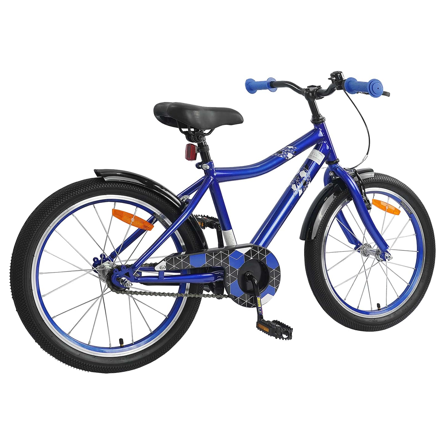 vidaXL Kids Bike 20 Inches for 6-11 Years Old Dark Blue