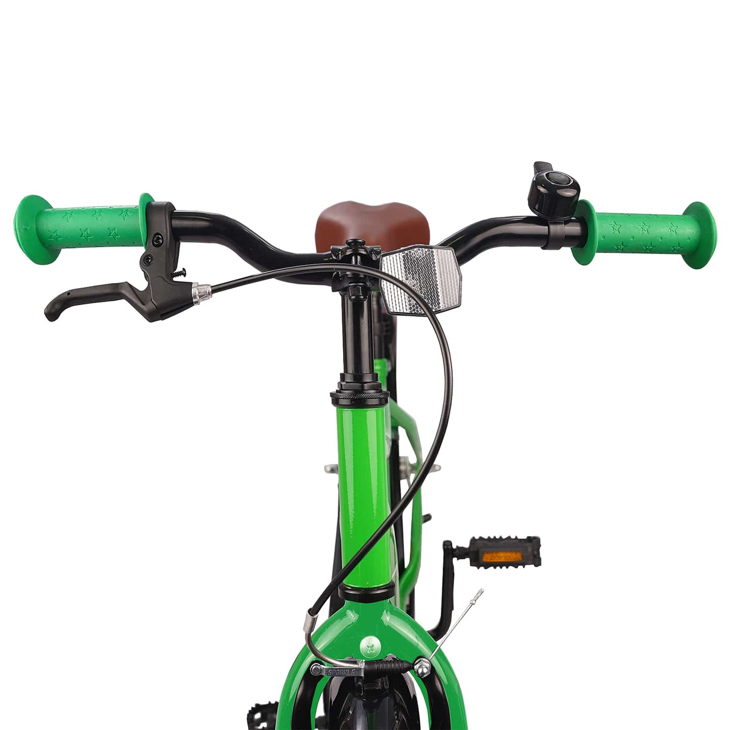 vidaXL Kids Bike 18 Inches for 5-7 Years Old Green