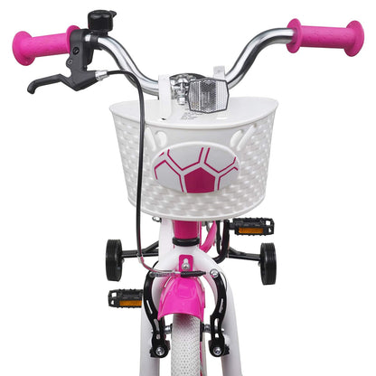 vidaXL Kids Bike 12 Inches for 2-4 Years Old Pink