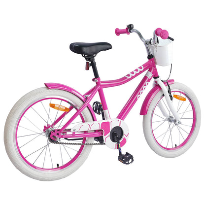 vidaXL Kids Bike 20 Inches for 6-11 Years Old Pink