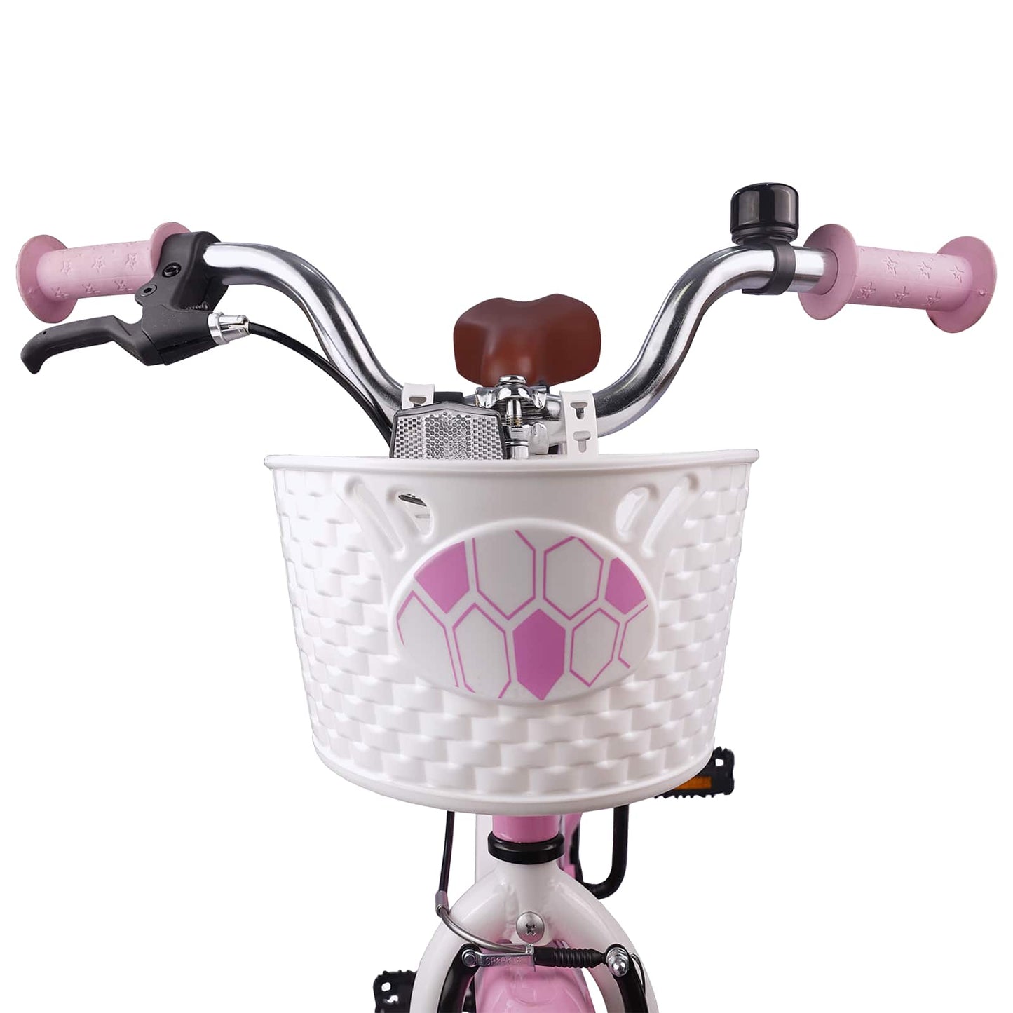 vidaXL Kids Bike 18 Inches for 5-7 Years Old Light Pink
