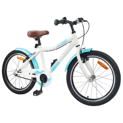 vidaXL Kids Bike 18 Inches for 5-7 Years Old Light Blue