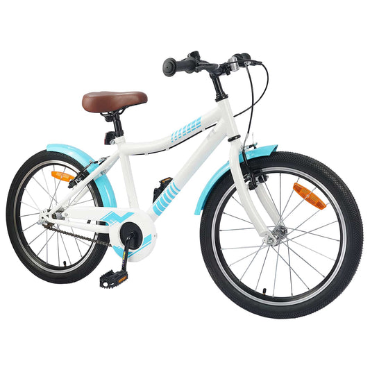 vidaXL Kids Bike 18 Inches for 5-7 Years Old Light Blue