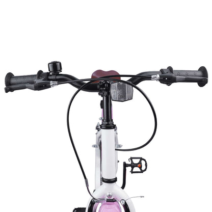 vidaXL Kids Bike 24'' for 8-12 Years Old Light Pink