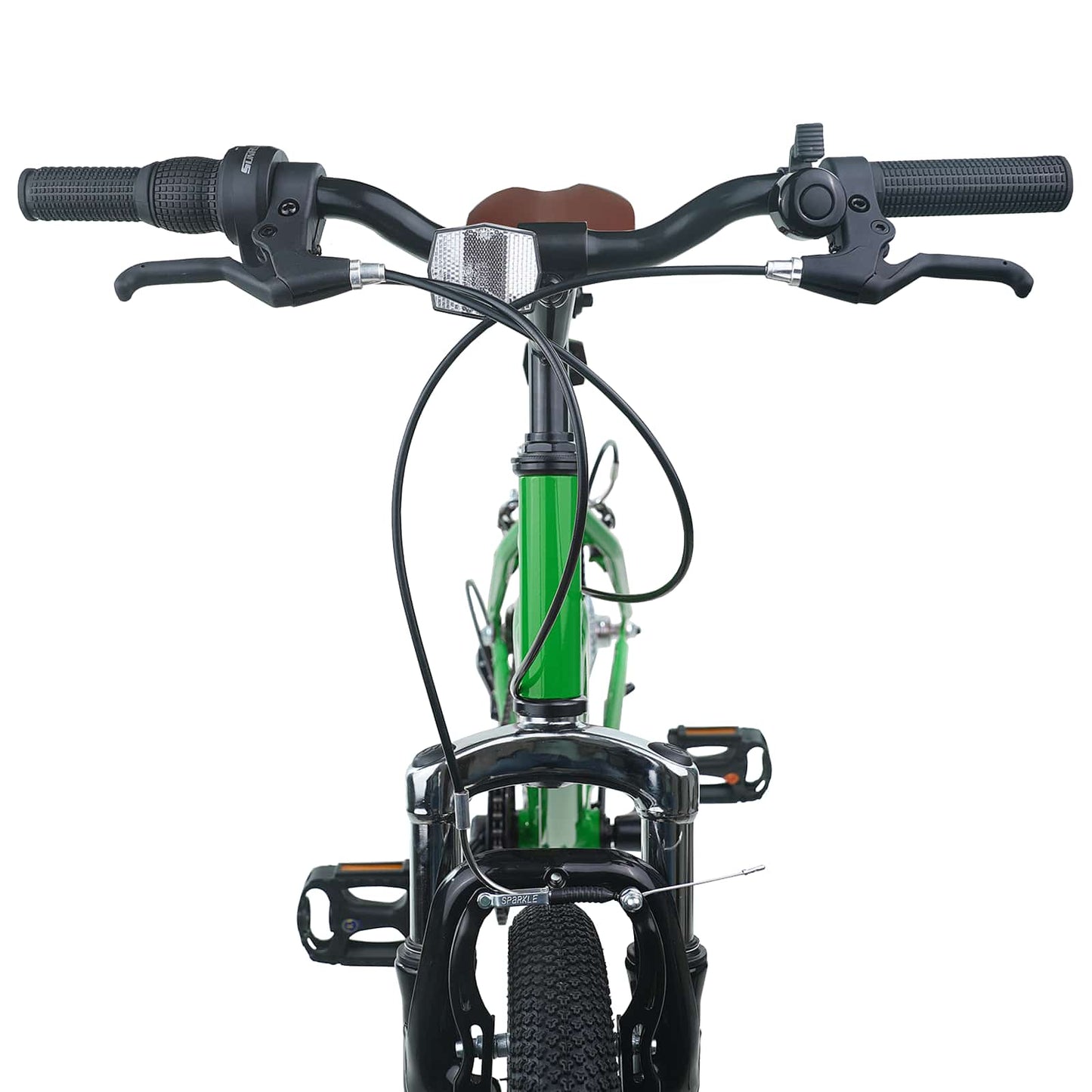 vidaXL Kids Bike 24'' 6-Speed for 8-12 Years Old Green