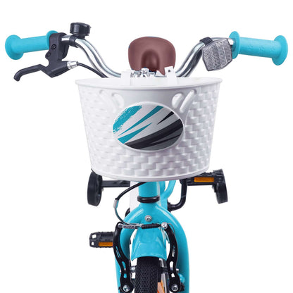 vidaXL Kids Bike 12 Inches for 2-4 Years Old Light Blue