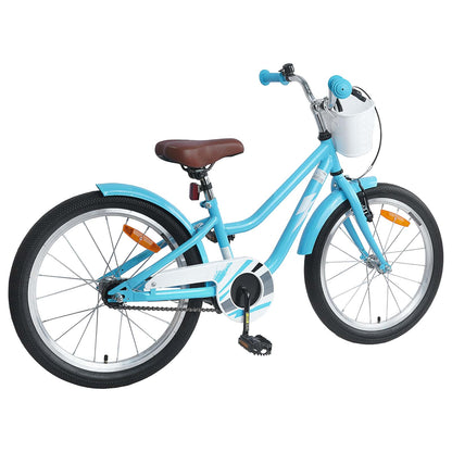 vidaXL Kids Bike 20 Inches for 6-11 Years Old Light Blue