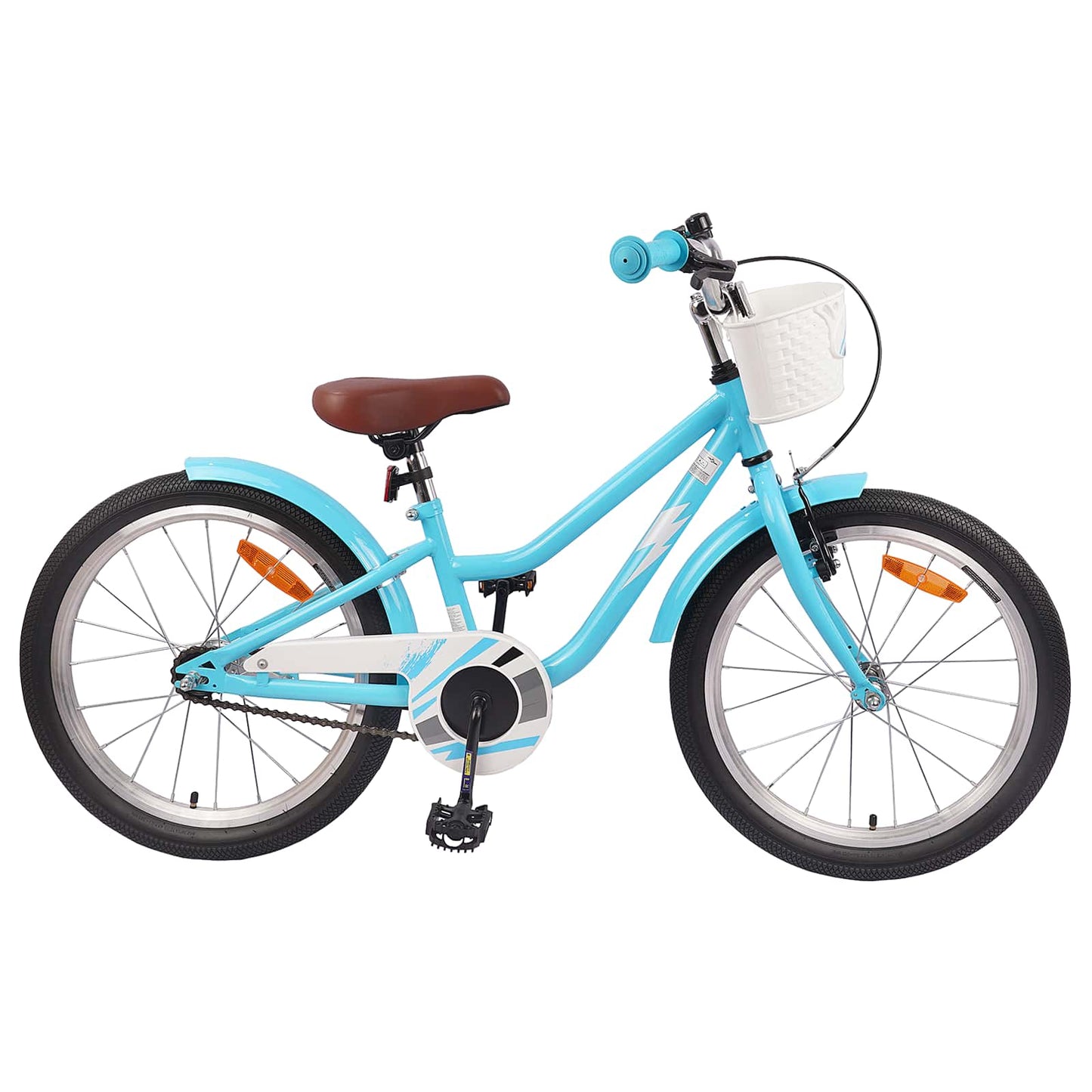 vidaXL Kids Bike 20 Inches for 6-11 Years Old Light Blue
