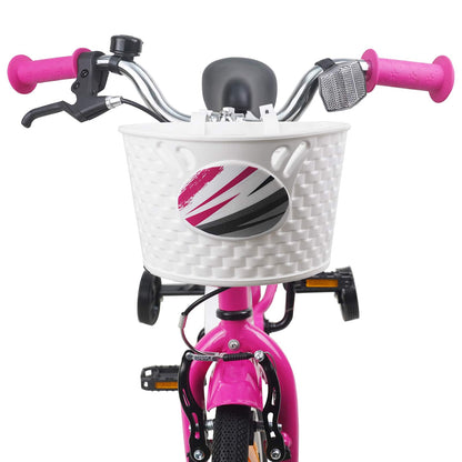 vidaXL Kids Bike 16 Inches for 4-6 Years Old Dark Pink