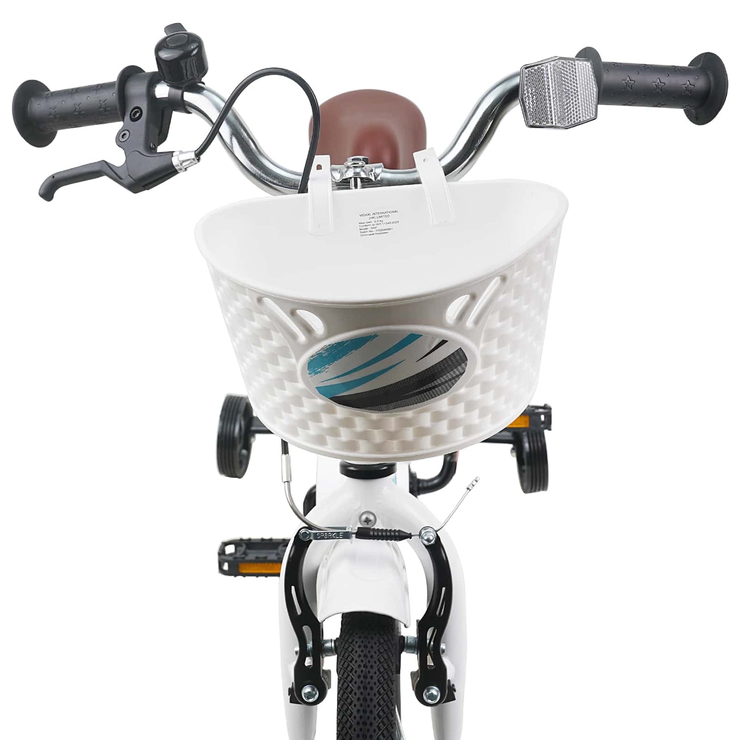 vidaXL Kids Bike 16 Inches for 4-6 Years Old White