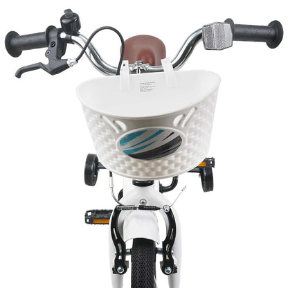 vidaXL Kids Bike 16 Inches for 4-6 Years Old White