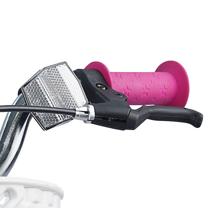 vidaXL Kids Bike with Training Wheels 18 Inches for 5-7 Years Old Pink