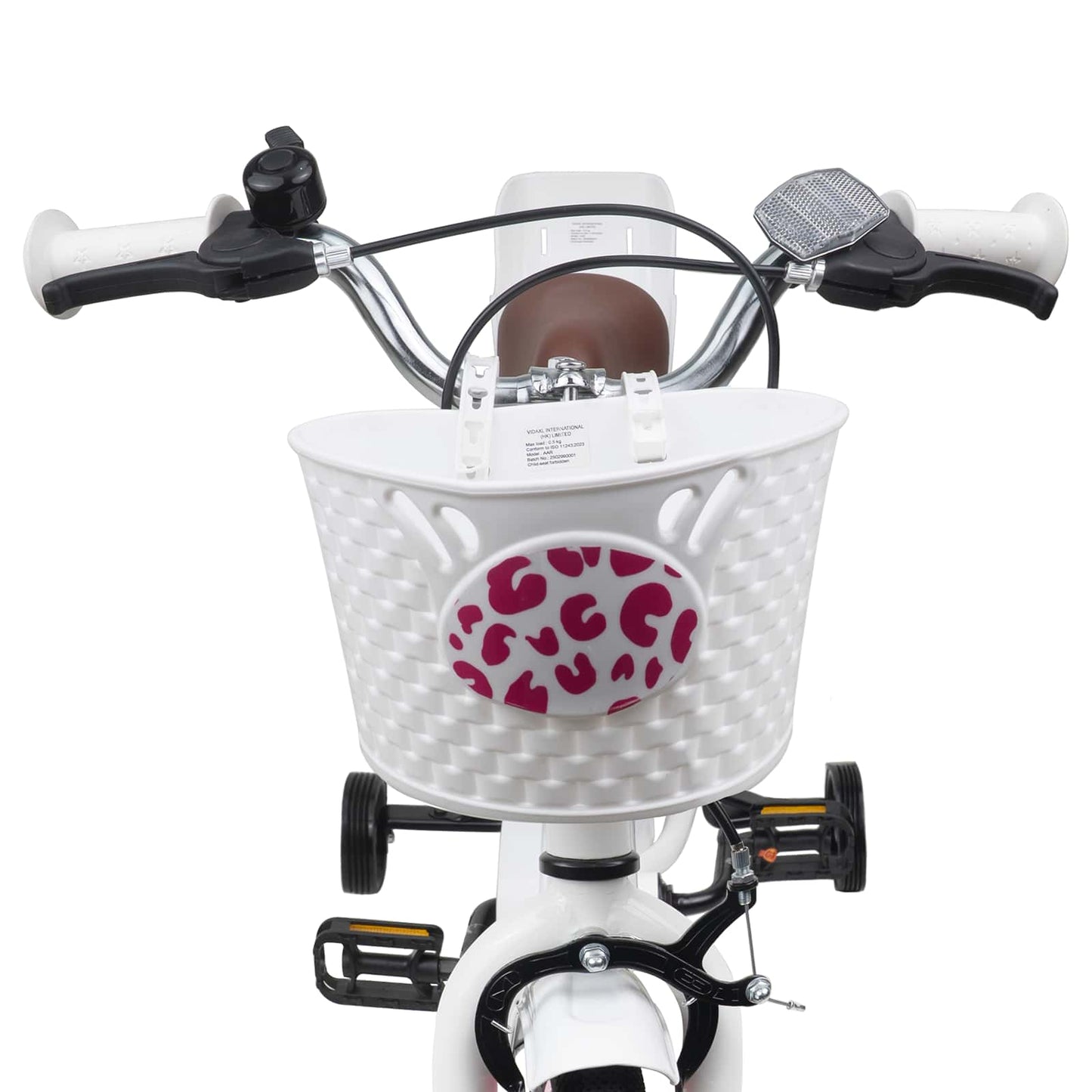 vidaXL Kids Bike with Training Wheels 14 Inches for 3-5 Years Old