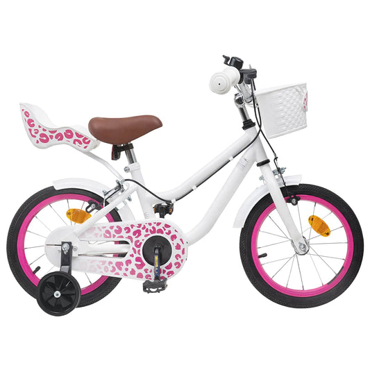 vidaXL Kids Bike with Training Wheels 16 Inches for 4-6 Years Old