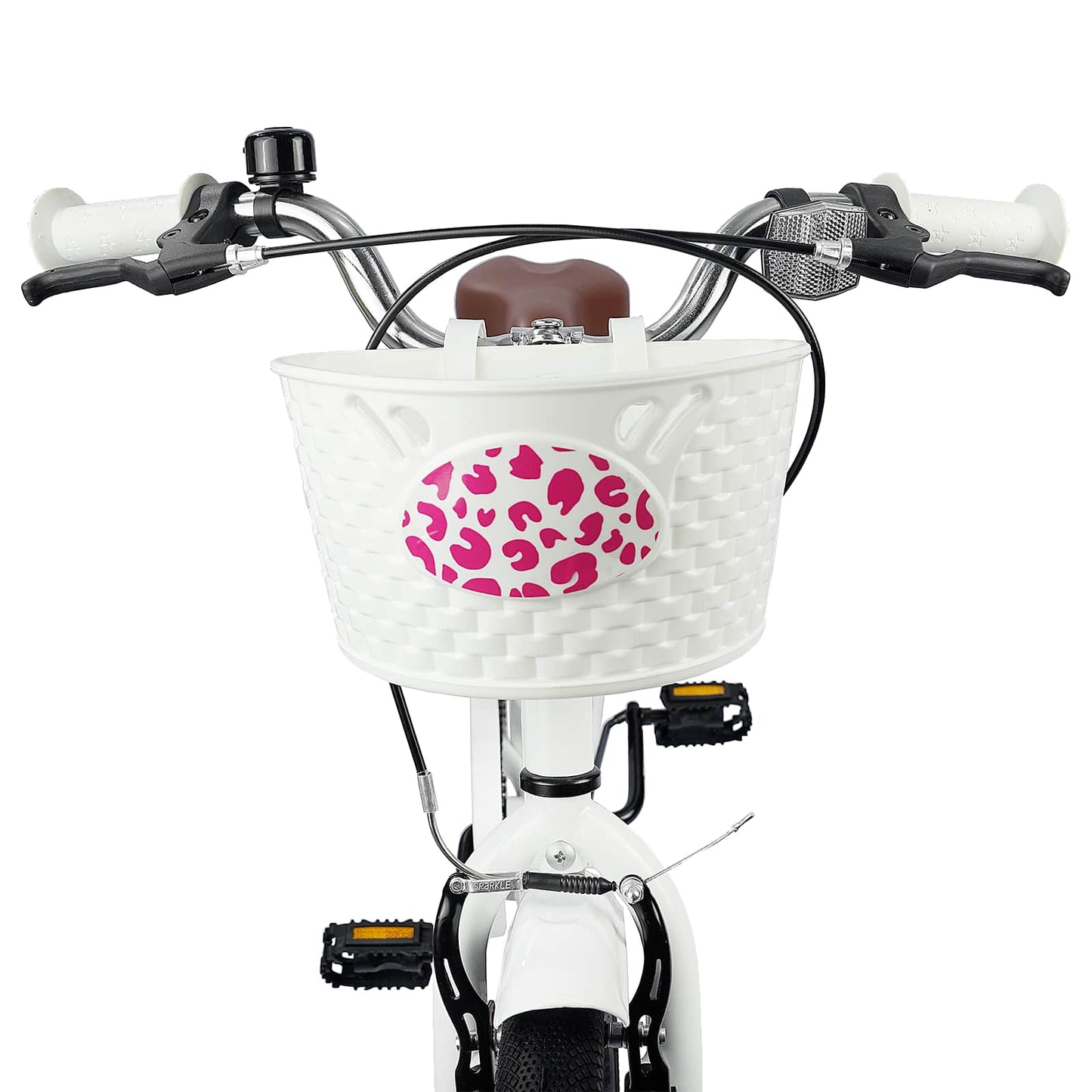 vidaXL Kids Bike 20 Inches for 6-11 Years Old White