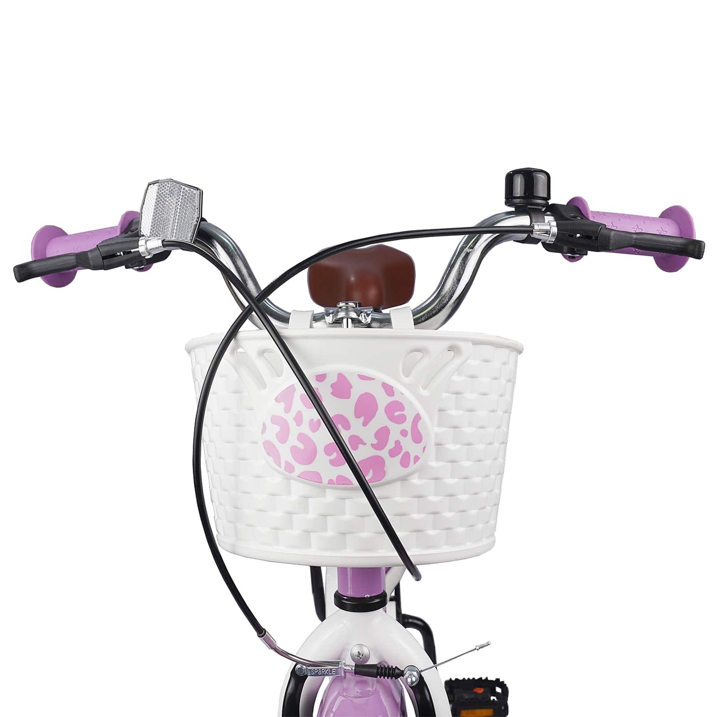 vidaXL Kids Bike 18 Inches for 5-7 Years Old Purple