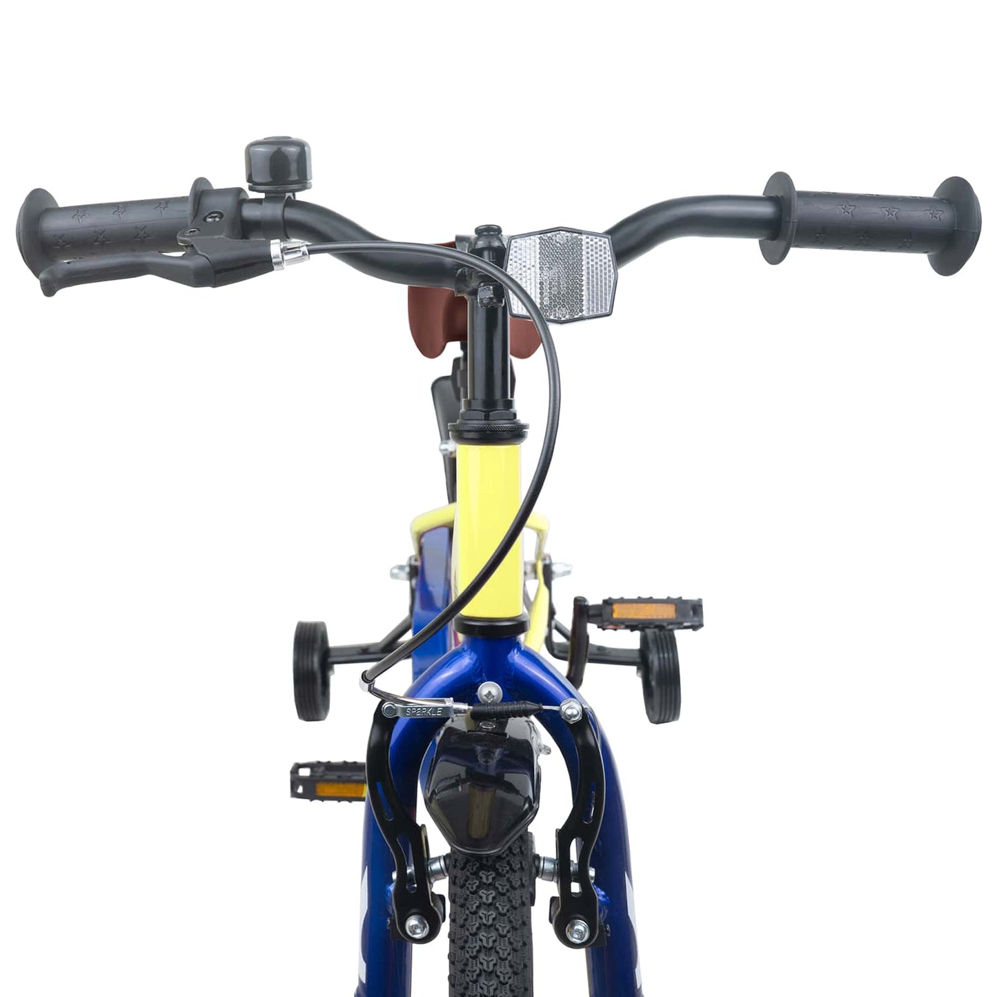 vidaXL Kids Bike 12 Inches for 2-4 Years Old Yellow