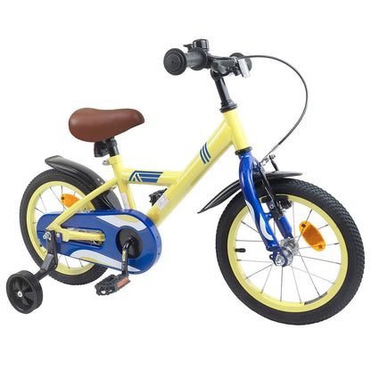 vidaXL Kids Bike 16 Inches for 4-6 Years Old Yellow