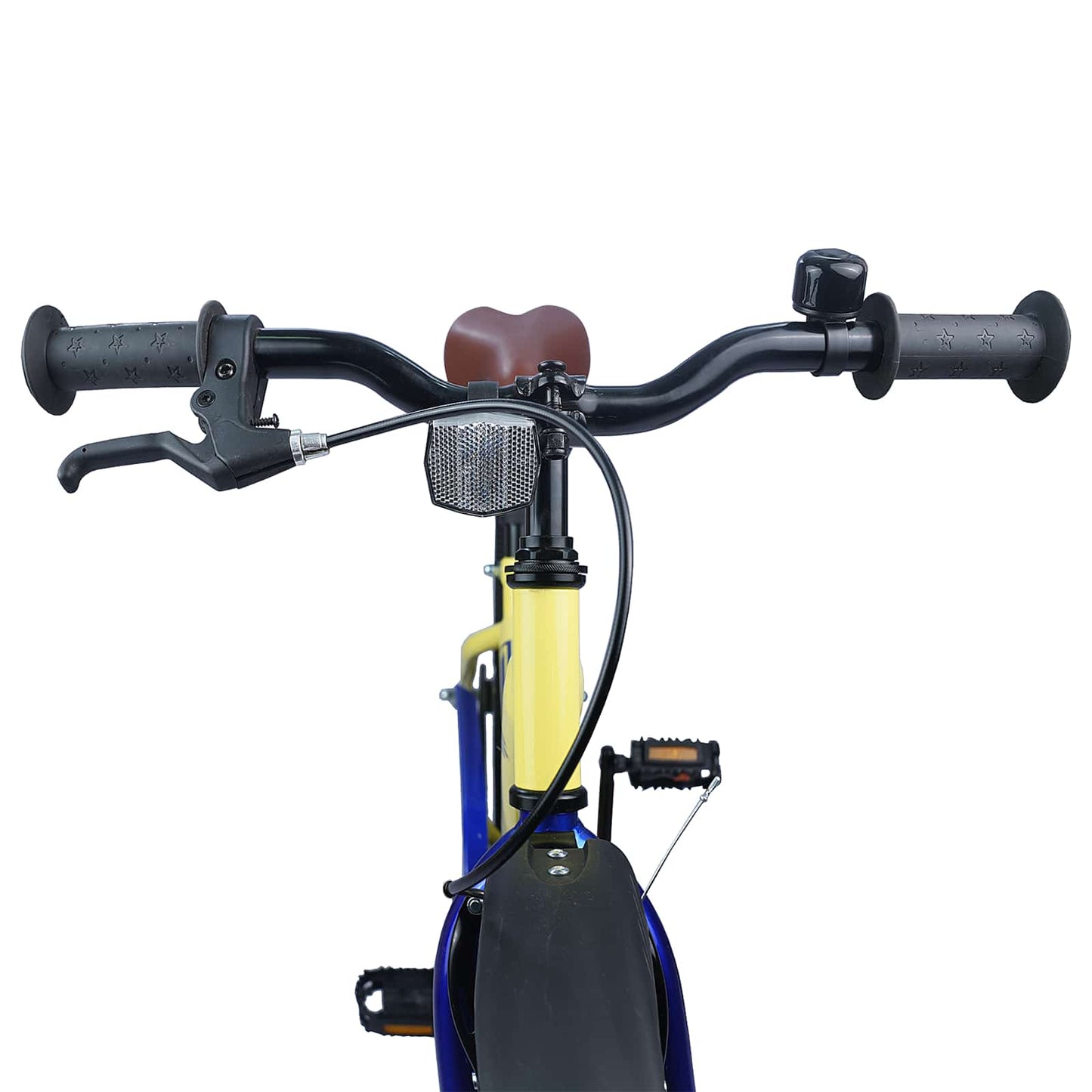 vidaXL Kids Bike 18 Inches for 5-7 Years Old Yellow