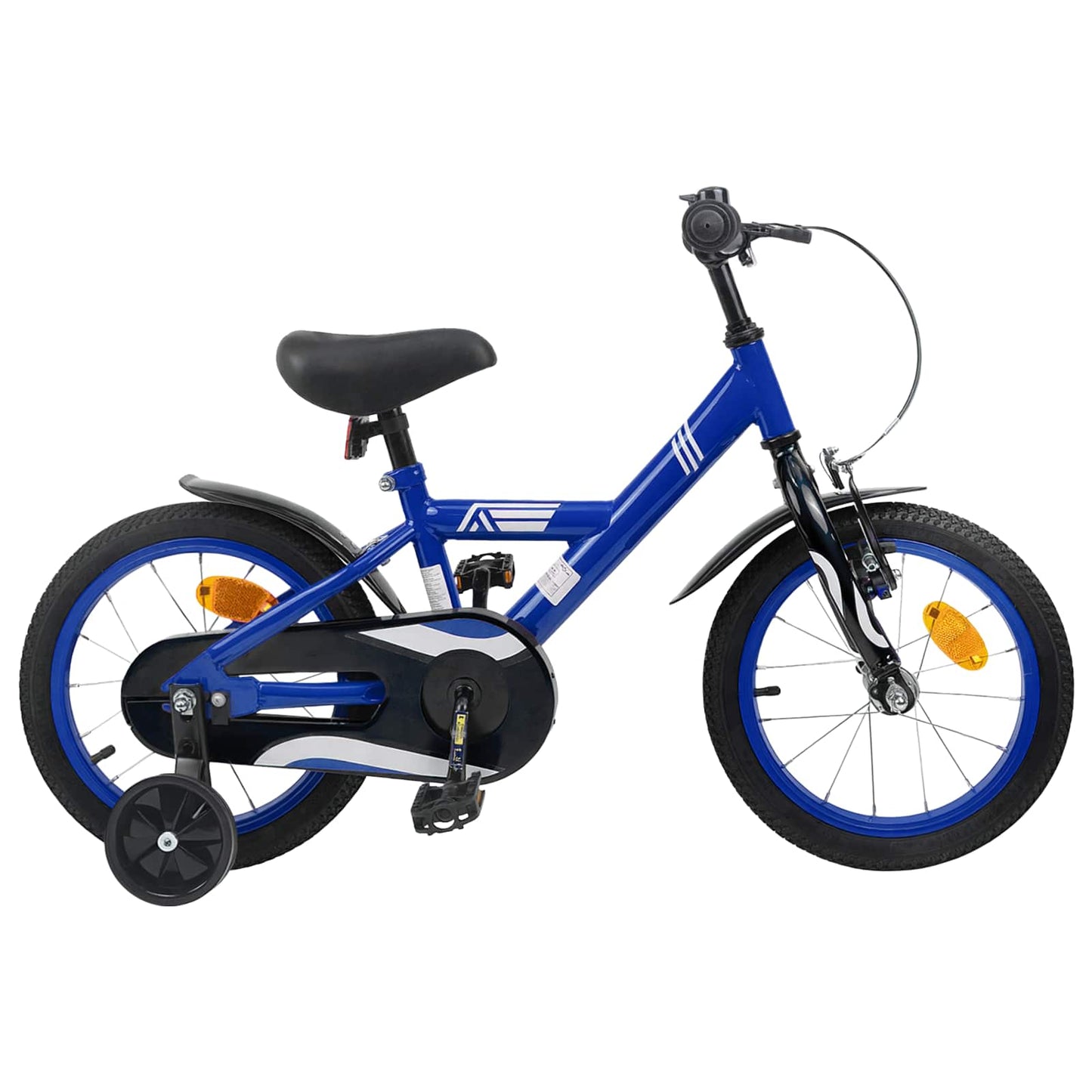 vidaXL Kids Bike 12 Inches for 2-4 Years Old Dark Blue