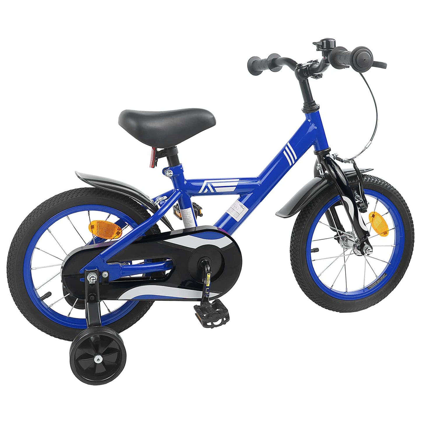 vidaXL Kids Bike 16 Inches for 4-6 Years Old Dark Blue