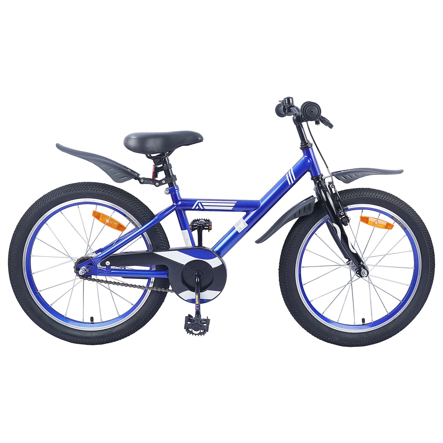 vidaXL Kids Bike 20 Inches for 6-11 Years Old Dark Blue