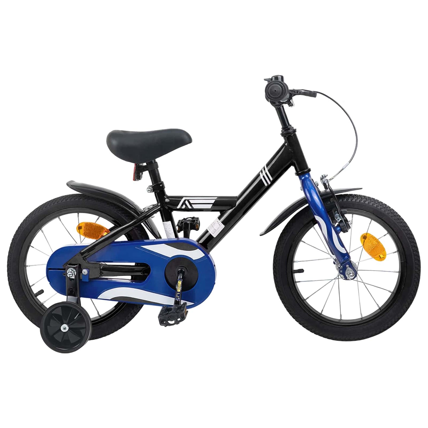 vidaXL Kids Bike 14 Inches for 3-5 Years Old Black