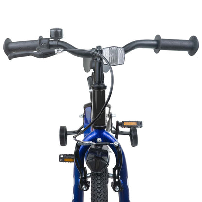 vidaXL Kids Bike 16 Inches for 4-6 Years Old Black