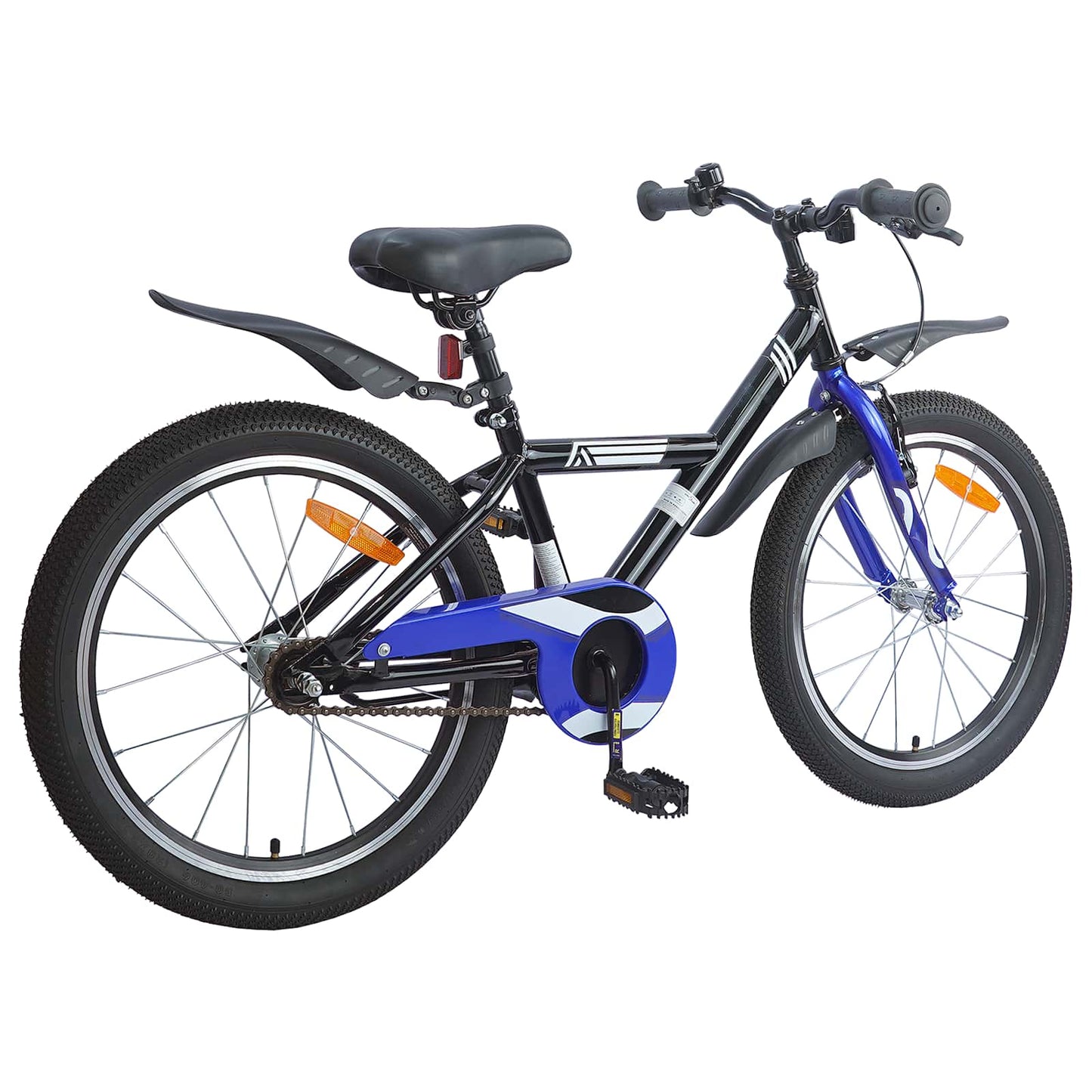 vidaXL Kids Bike 20 Inches for 6-11 Years Old Black