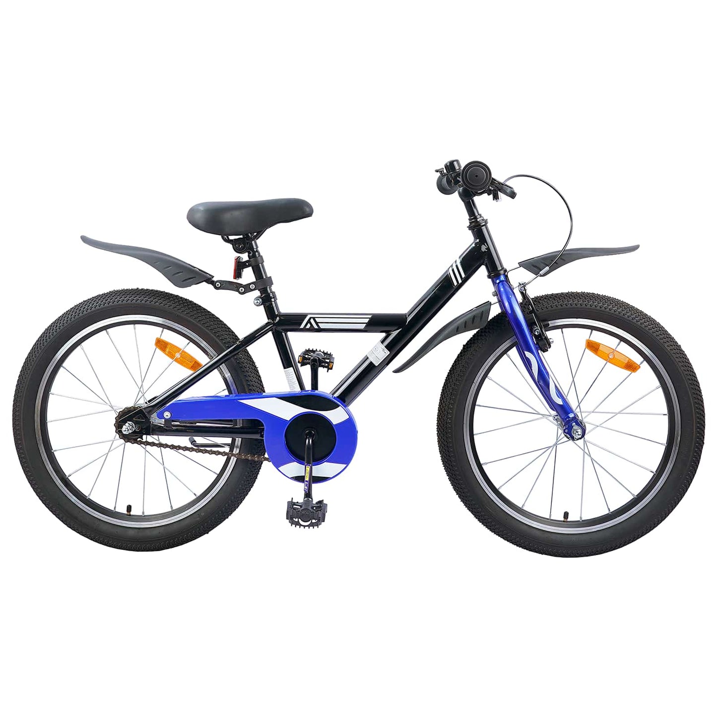 vidaXL Kids Bike 20 Inches for 6-11 Years Old Black