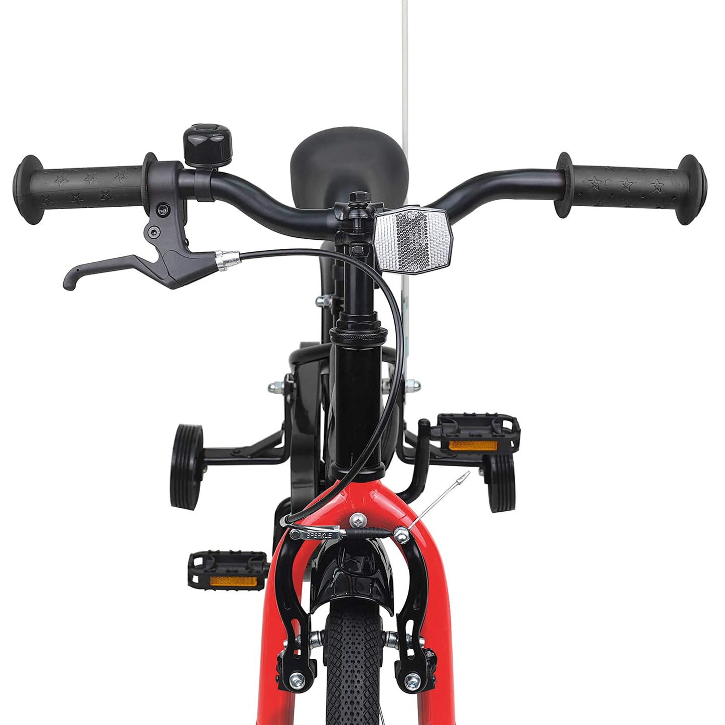 vidaXL Kids Bike 12 Inches for 2-4 Years Old Black