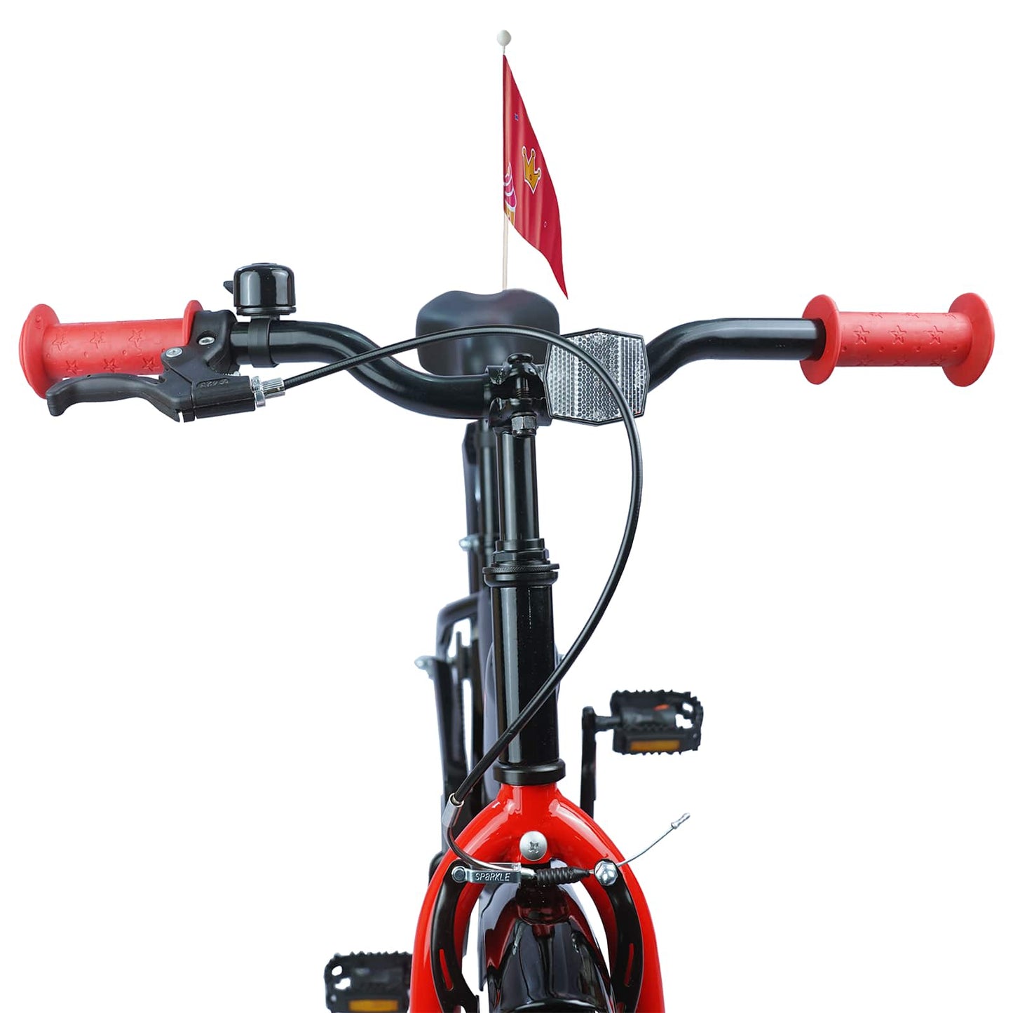 vidaXL Kids Bike 18 Inches for 5-7 Years Old Black