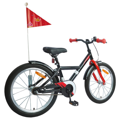 vidaXL Kids Bike 20 Inches for 6-11 Years Old Black