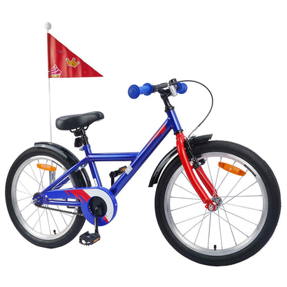 vidaXL Kids Bike 20 Inches for 6-11 Years Old Dark Blue