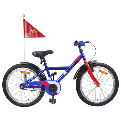 vidaXL Kids Bike 20 Inches for 6-11 Years Old Dark Blue