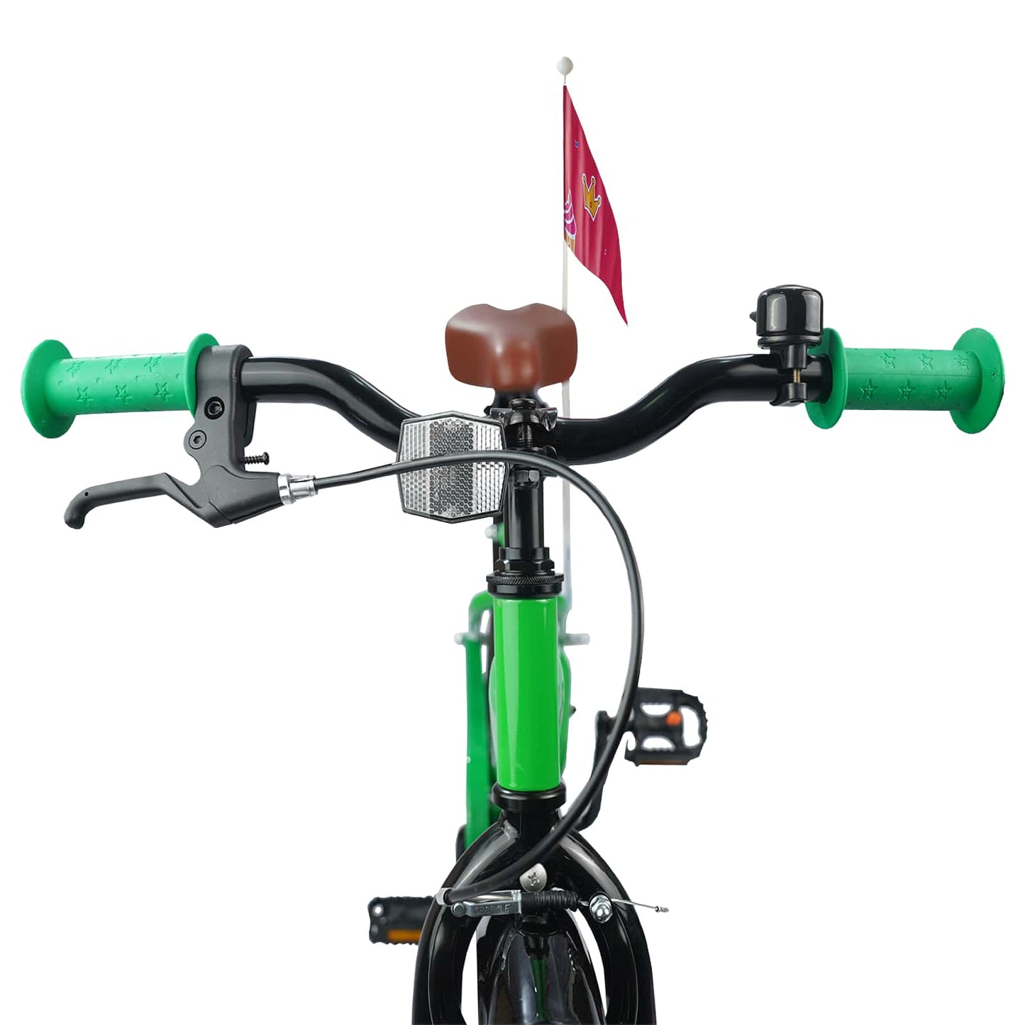 vidaXL Kids Bike 20 Inches for 6-11 Years Old Green