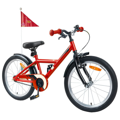 vidaXL Kids Bike 20 Inches for 6-11 Years Old Red