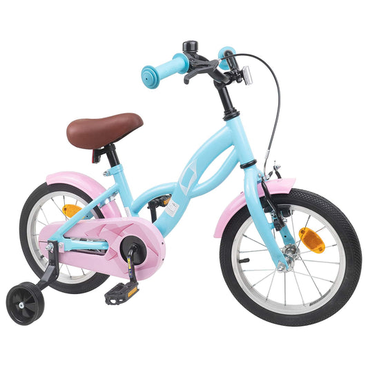 vidaXL Kids Bike 16 Inches for 4-6 Years Old Light Blue
