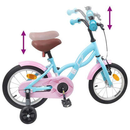 vidaXL Kids Bike 16 Inches for 4-6 Years Old Light Blue