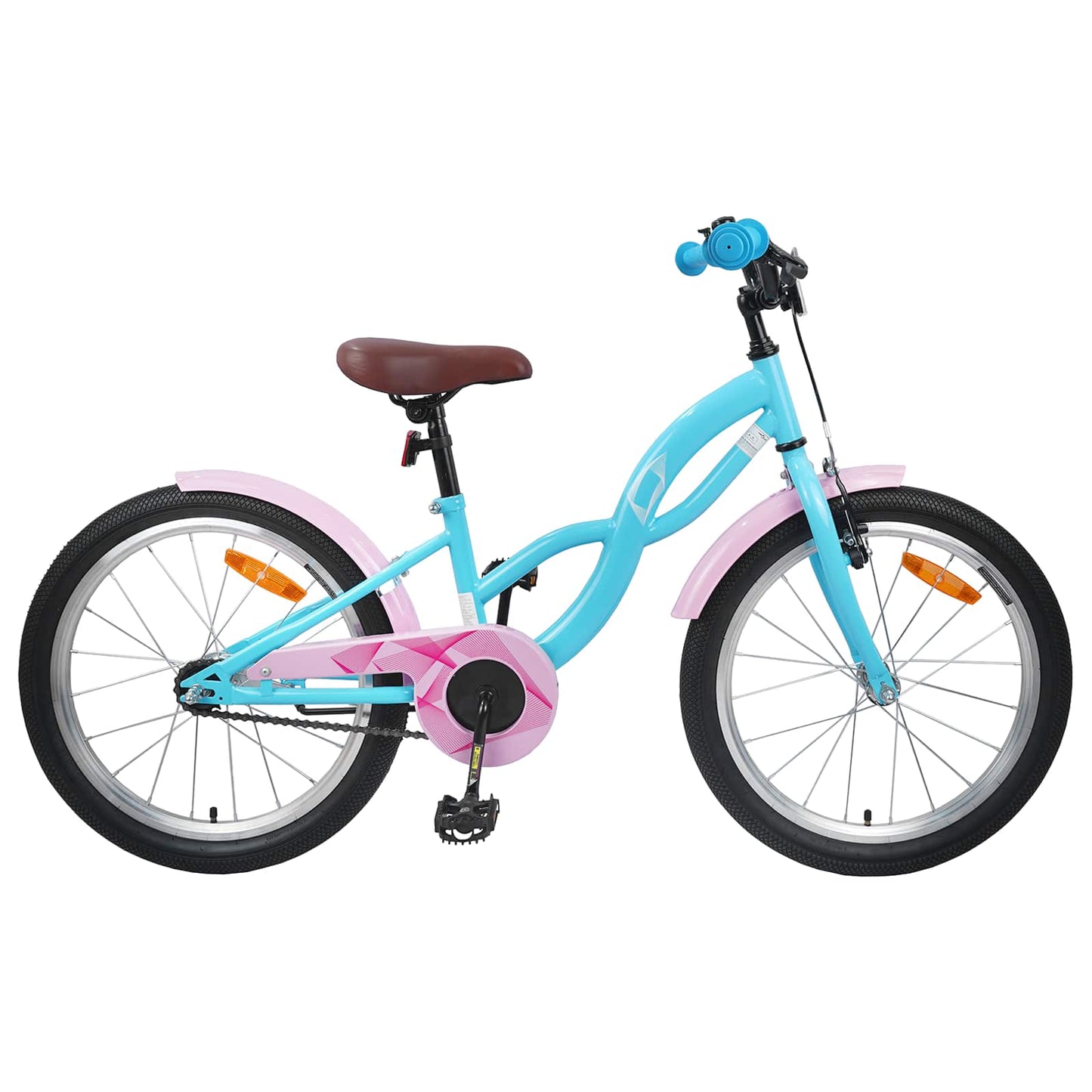 vidaXL Kids Bike 18 Inches for 5-7 Years Old Light Blue