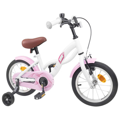 vidaXL Kids Bike 12 Inches for 2-4 Years Old White