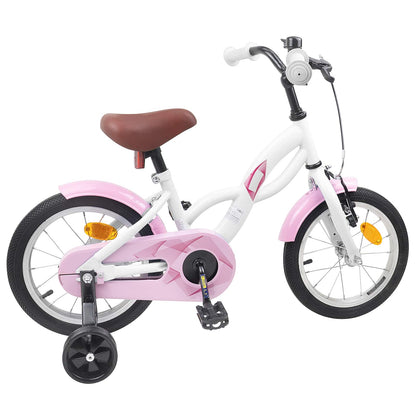vidaXL Kids Bike 12 Inches for 2-4 Years Old White