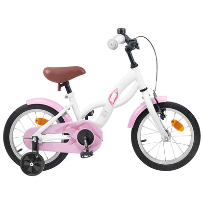 vidaXL Kids Bike 12 Inches for 2-4 Years Old White
