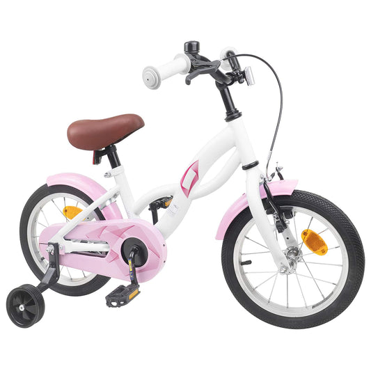 vidaXL Kids Bike 16 Inches for 4-6 Years Old White