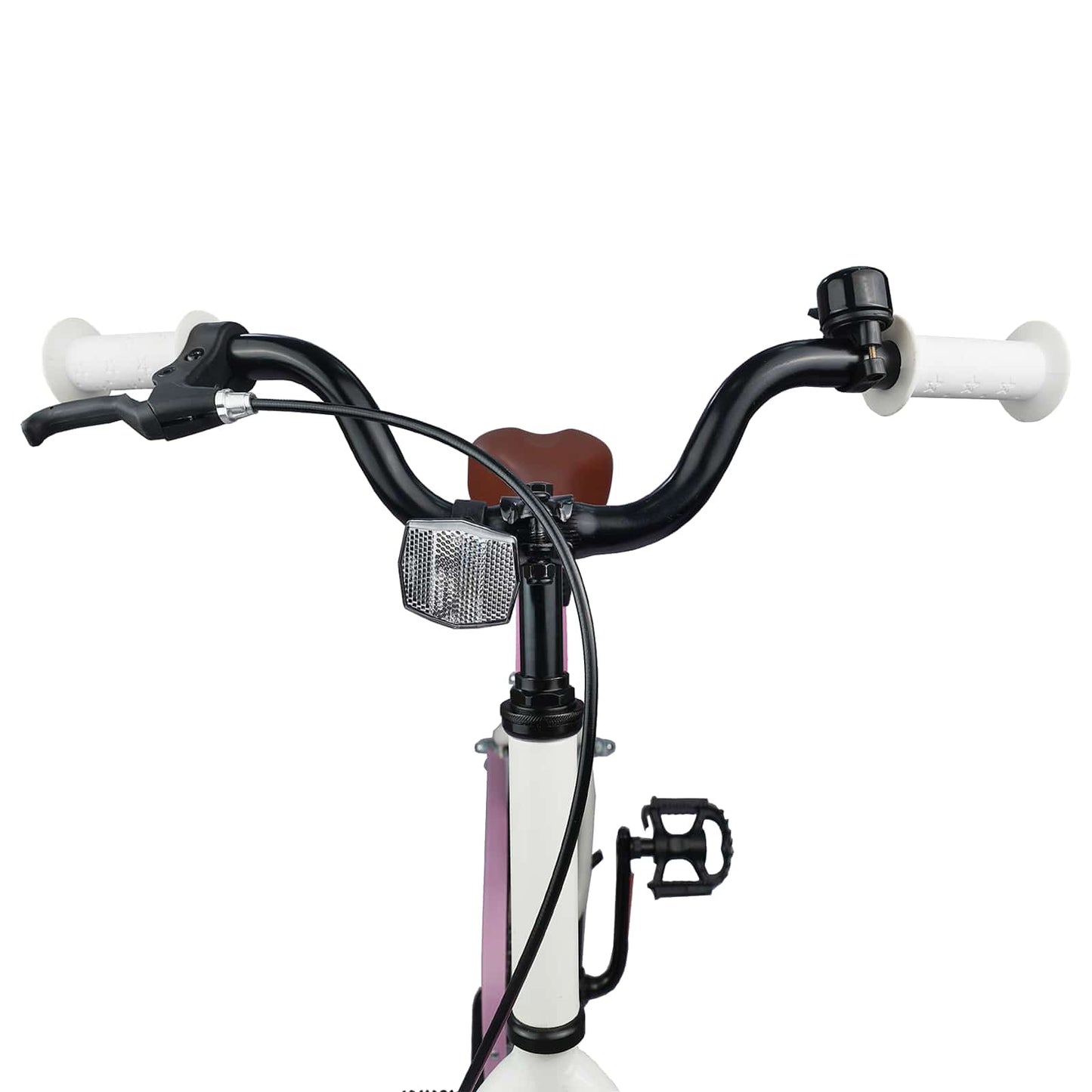 vidaXL Kids Bike 18 Inches for 5-7 Years Old White