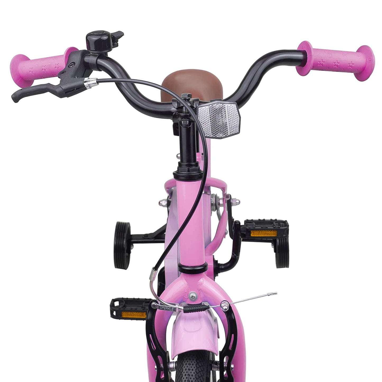 vidaXL Kids Bike 12 Inches for 2-4 Years Old Light Pink